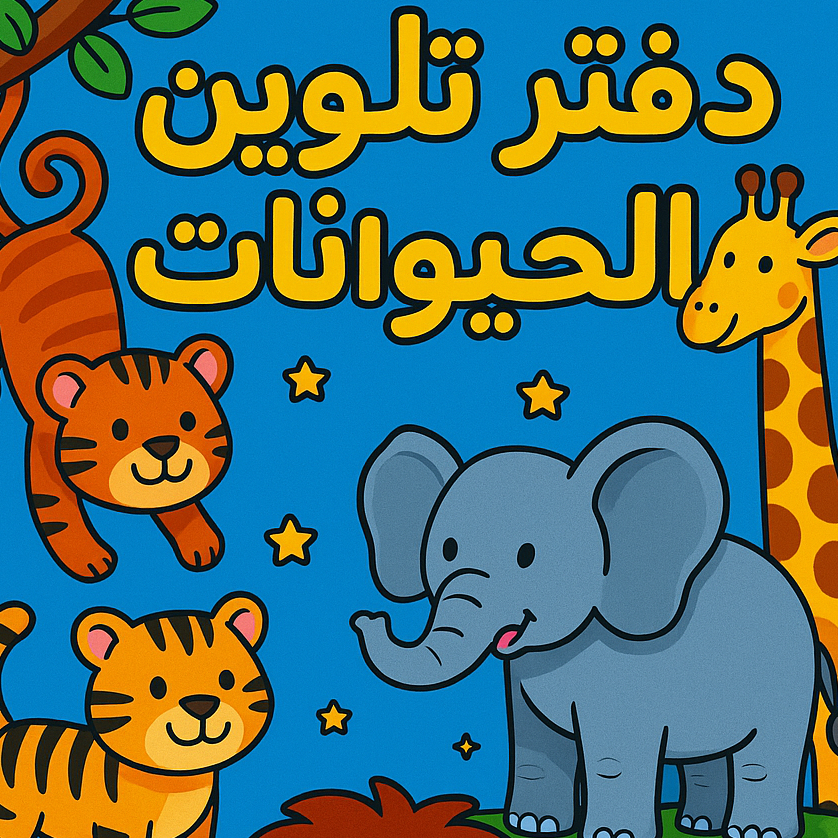 دفتر تلوين للاطفال