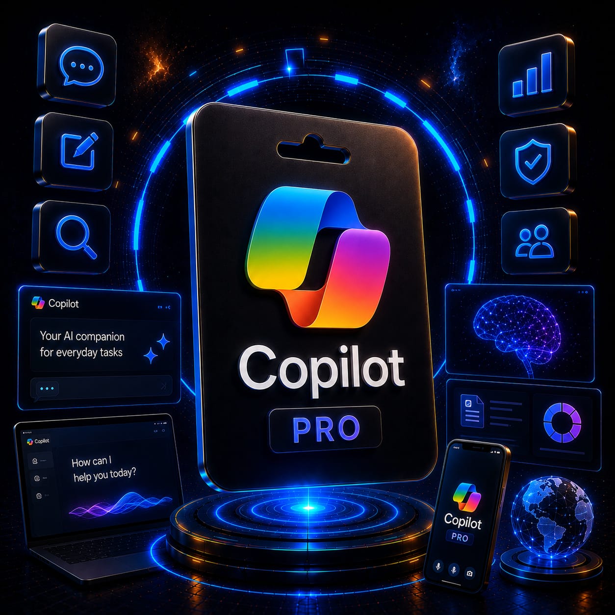 اشتراك كوبايلوت برو (Copilot Pro)