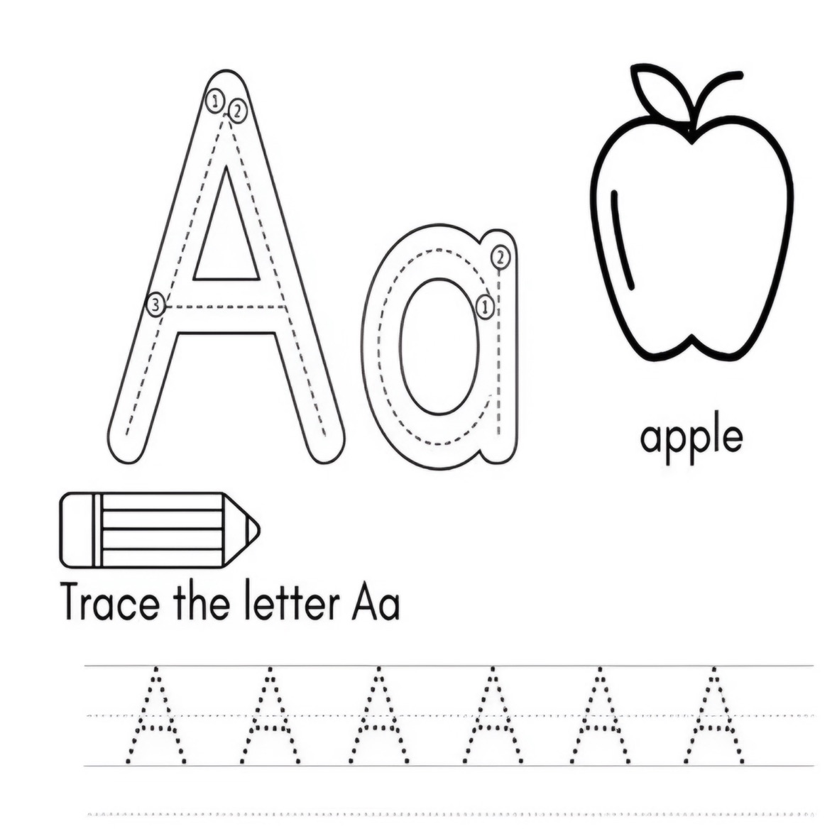 كتاب تعليمي للحروف الإنجليزية للأطفال