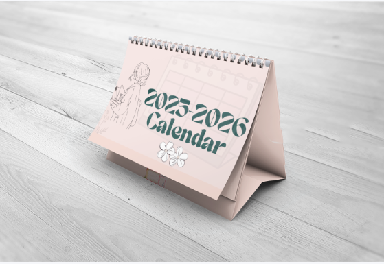 Calendar (Sep 2025 – Dec 2026)