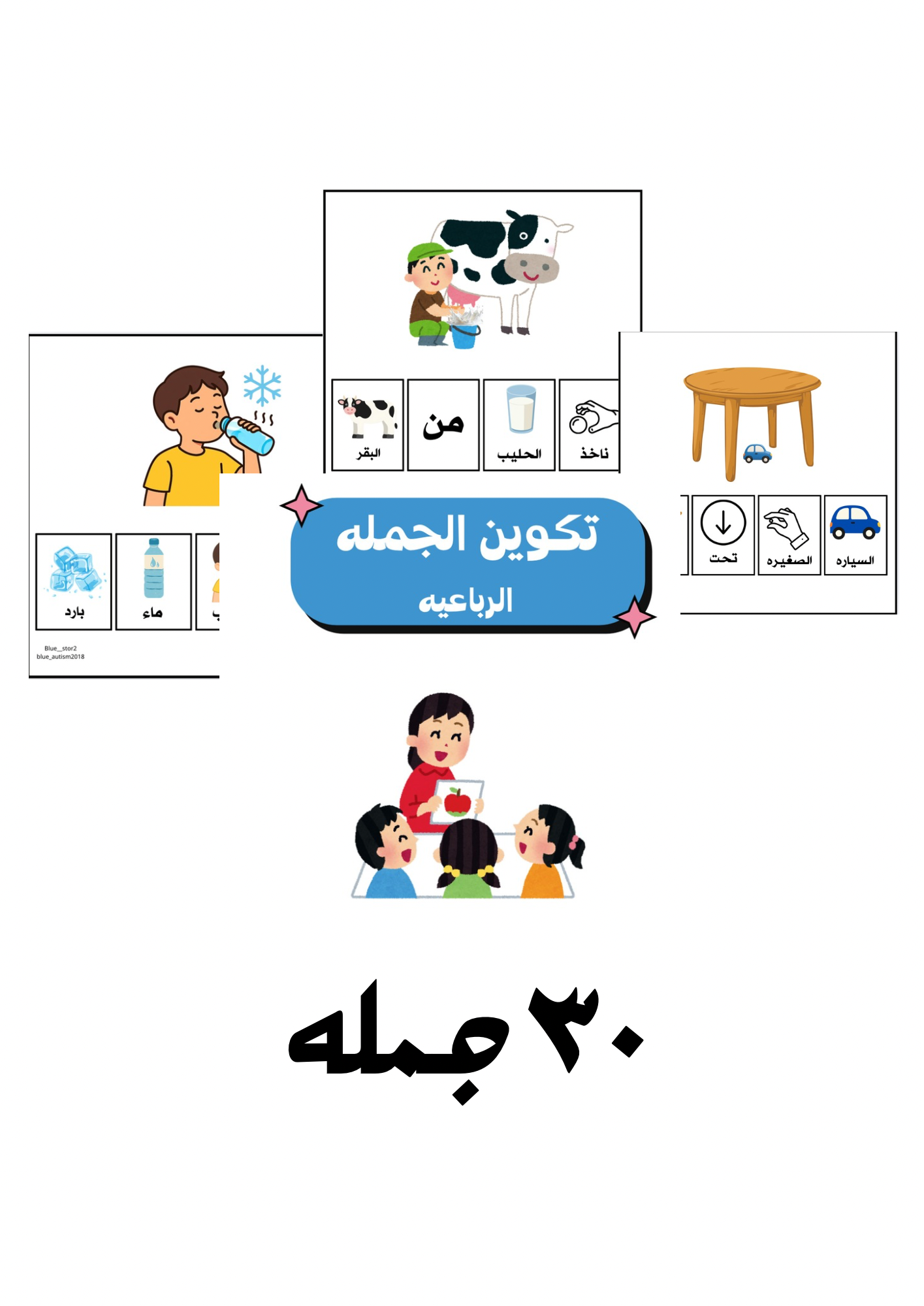 ملف تكوين الجمل الرباعية للأطفال