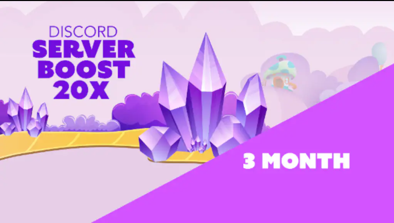 Discord Server Boost 20x 3 Months