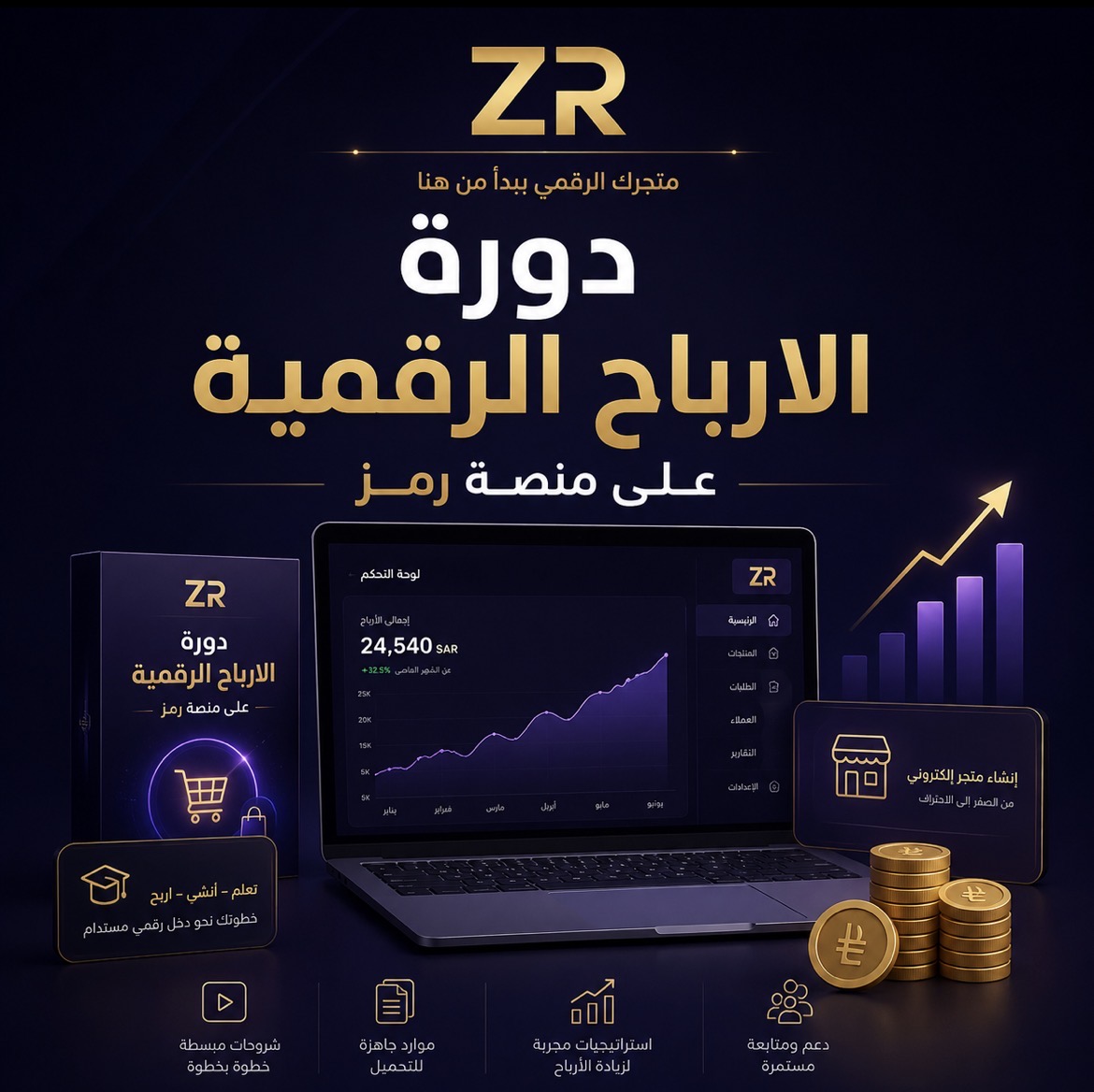 إنشاء متجر الكتروني