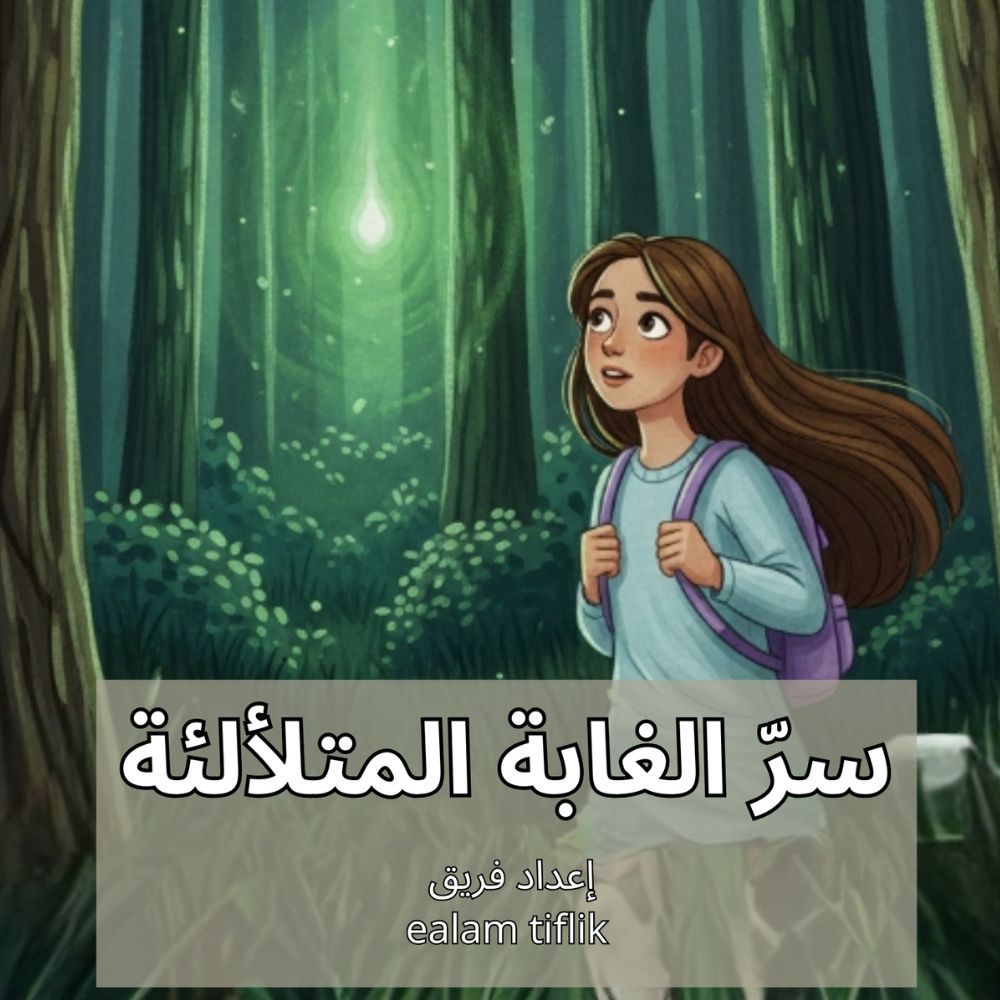 قصة سرّ الغابة المتلألئة