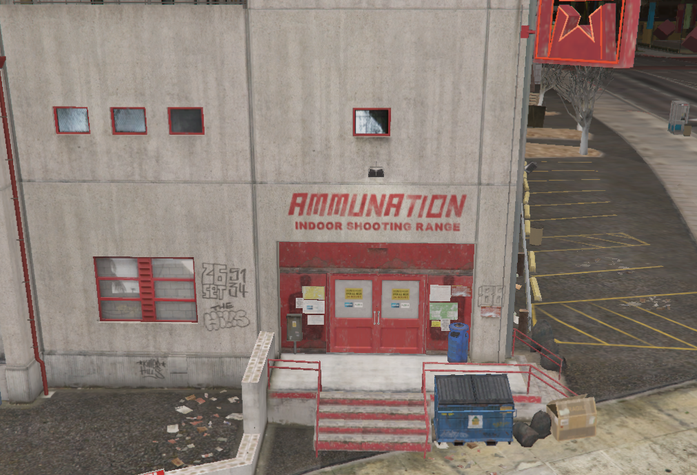 Weapon shop