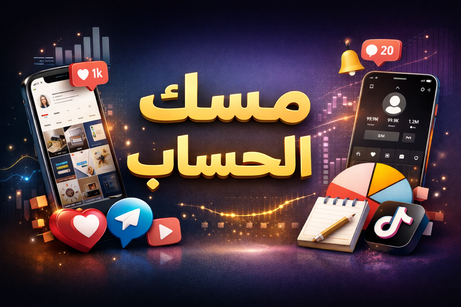 مسك الحساب لمدة اسبوع