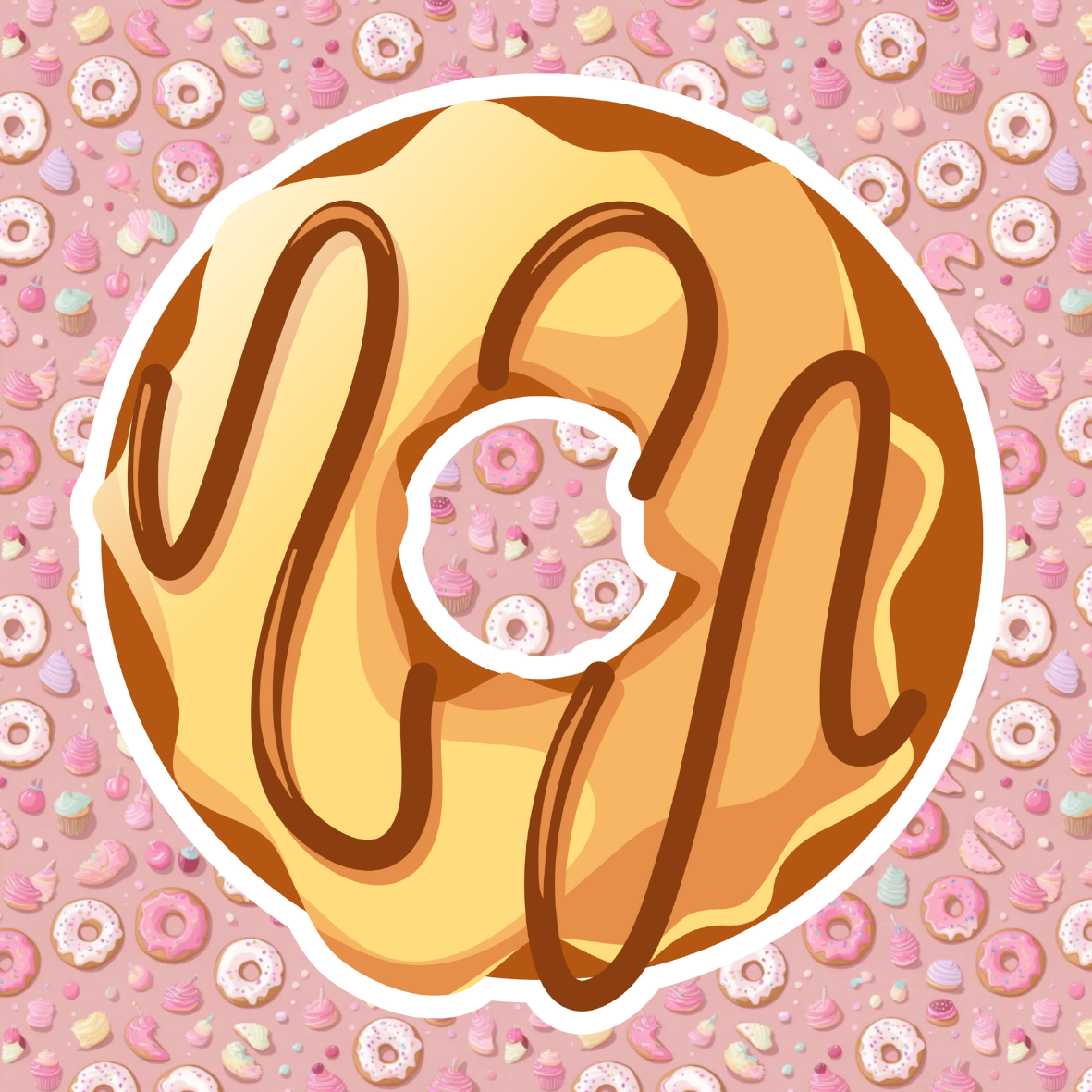 استيكارات دونات كيوت 🍩