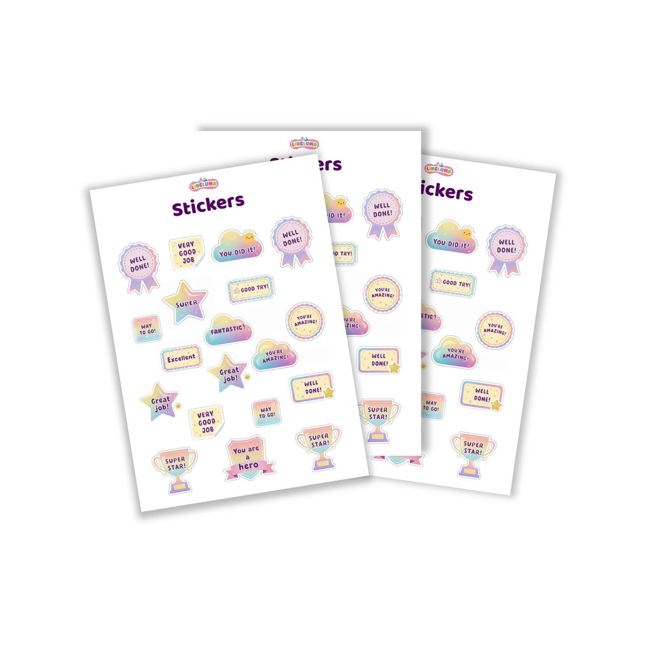 ملصقات المكافآت والتحفيز