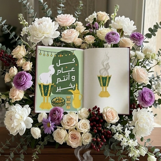 زينات وتوزيعات العيد جاهزة للطباعة