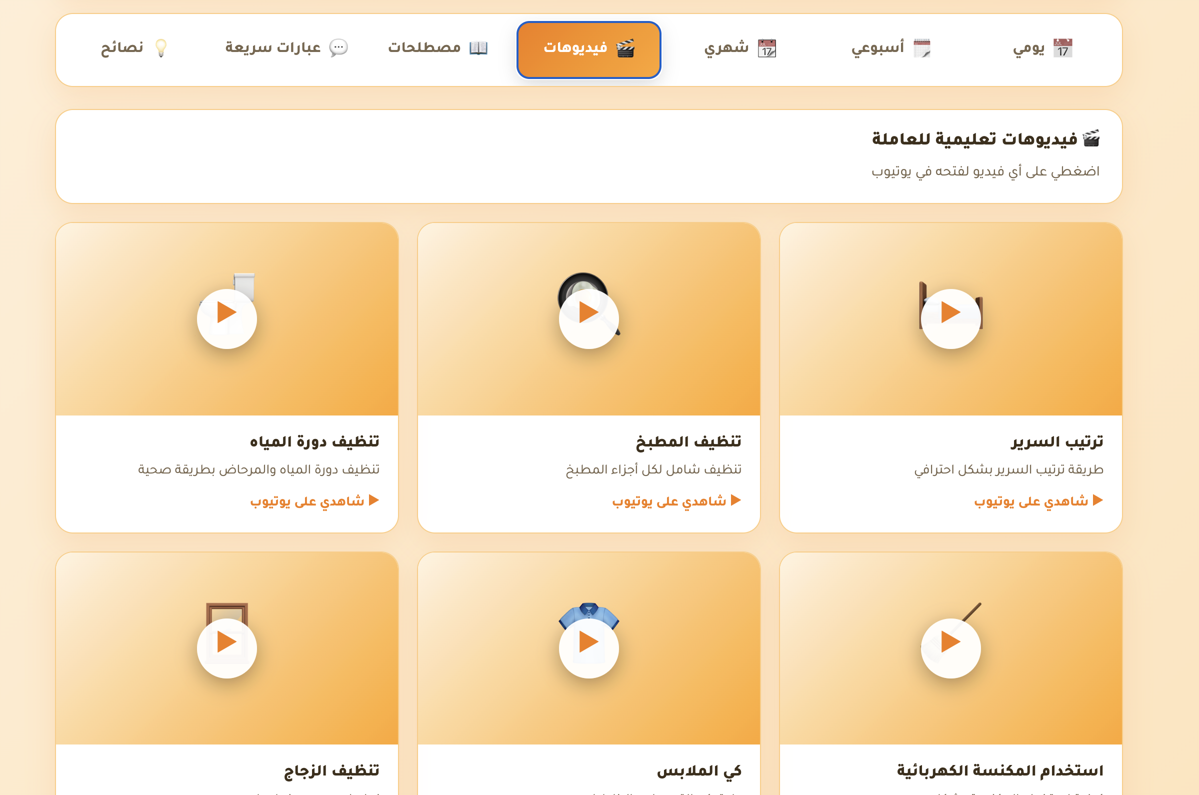 دليل تنظيف المنزل الذكي للعاملات البنغلاديشيات - عربي/بنغالي/إنجليزي
