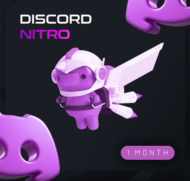 نيترو قيمنق - شهر ( Gift )