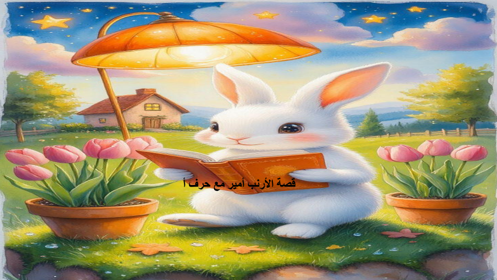 قصة حرف الألف مع الأرنب أمير