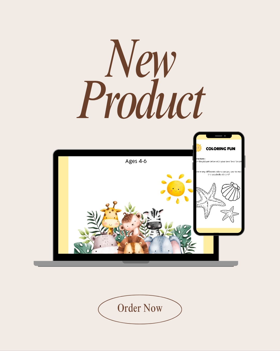 بلانر رقمي بسيط لتنظيم اليوم – PDF تحميل فوري