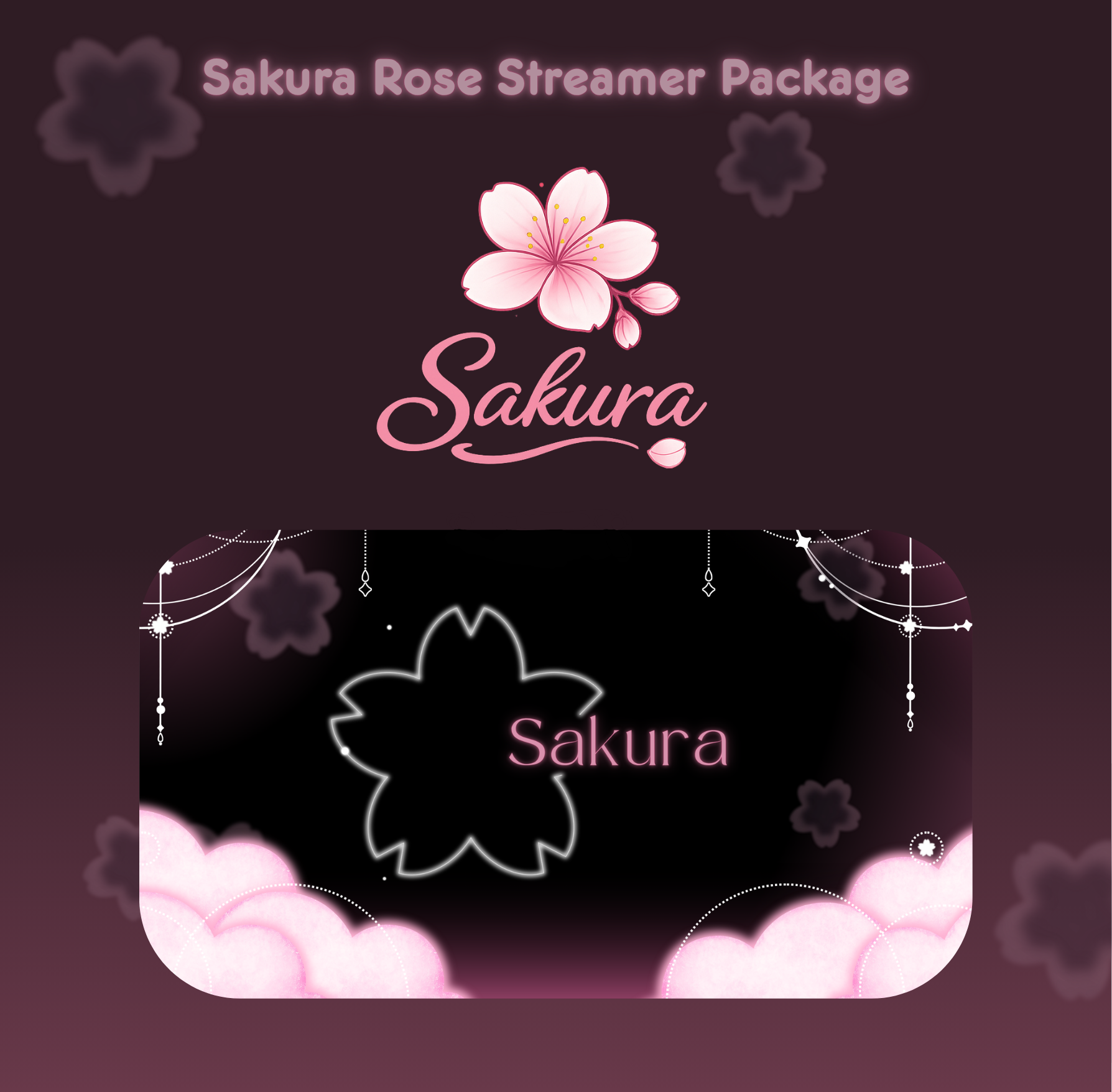 Sakura Rose Package 🌸