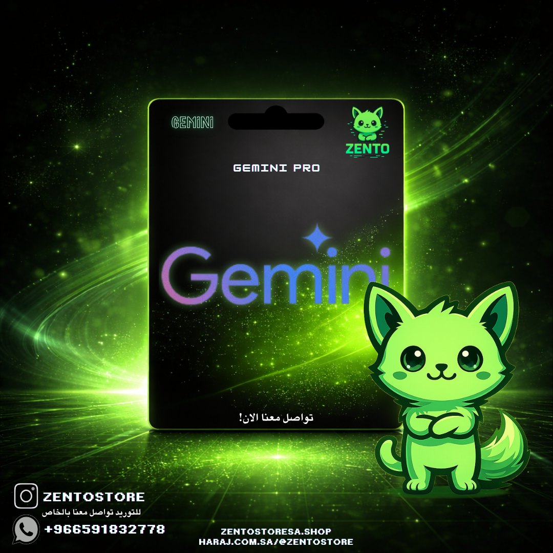 جيميناي برو 18 شهر | Gemini Pro