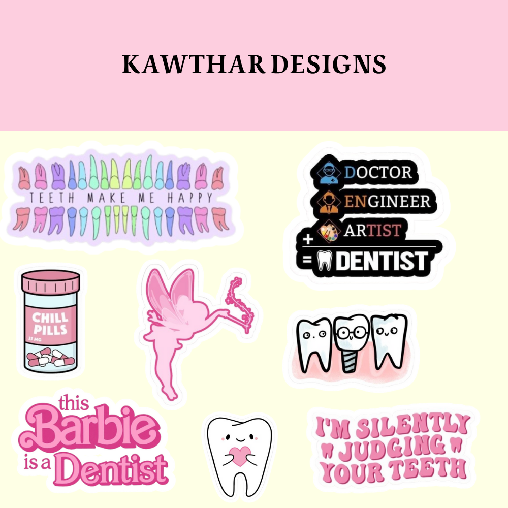 ستيكرات تخصص طب اسنان