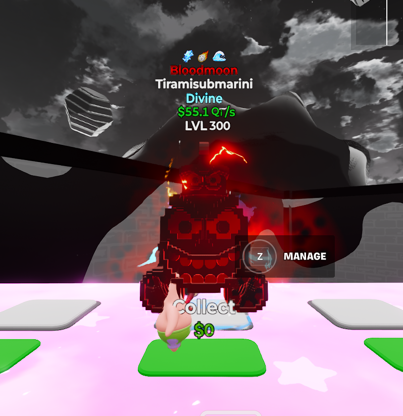 غواصه بلود 3 ضربات | tiramisu blood 3 traits
