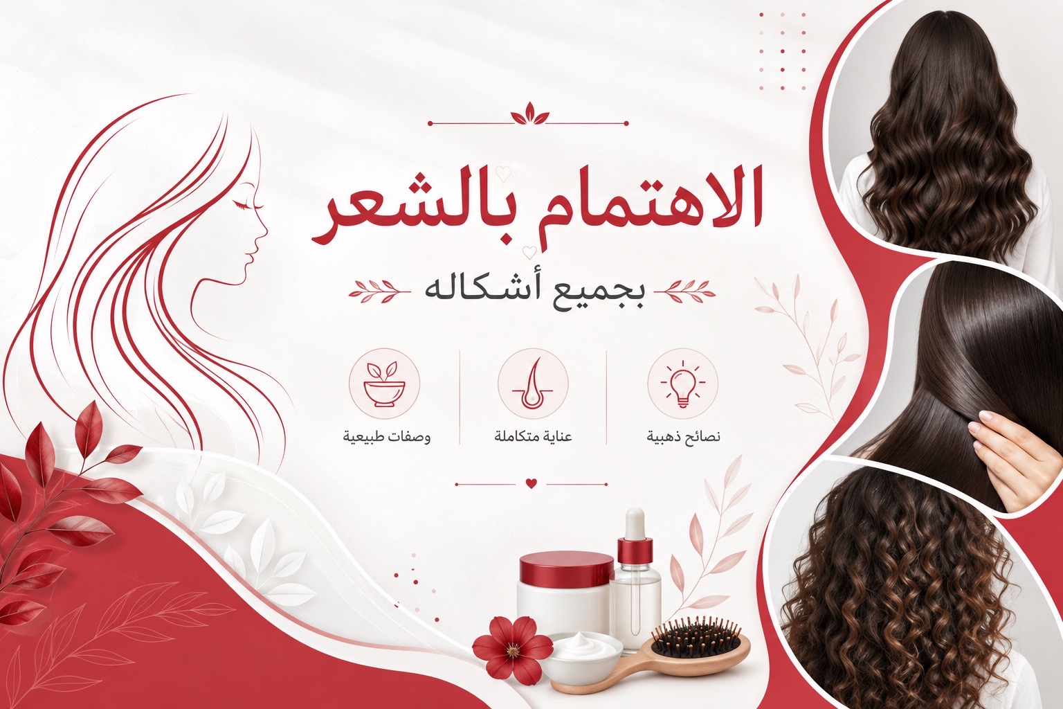 عنايتك بشعرك👩🏻‍🦰