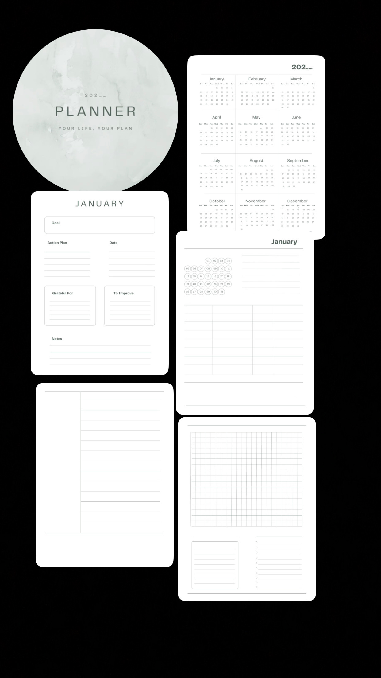 مخطط شهري فارغ