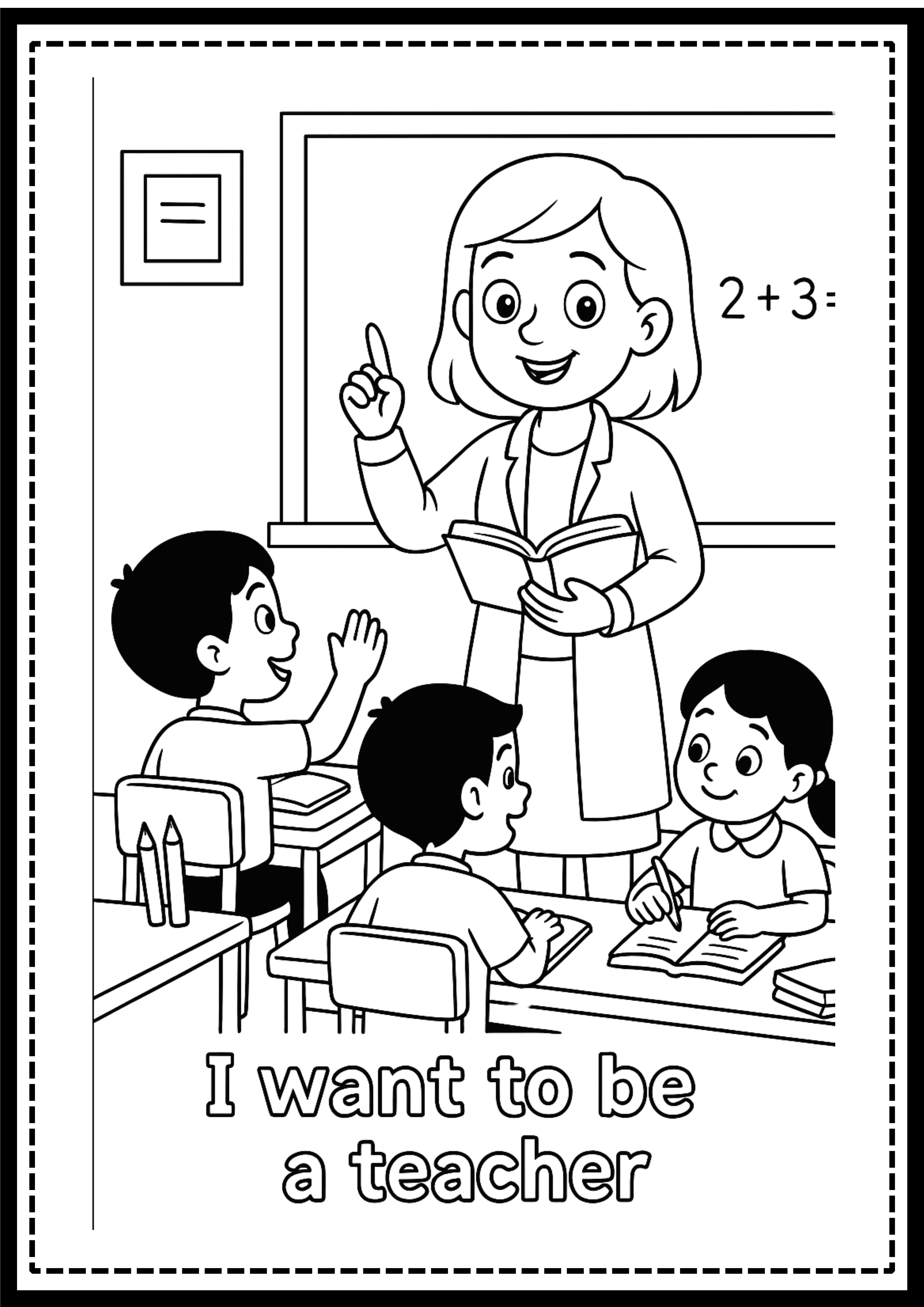 Jobs Coloring Workbook