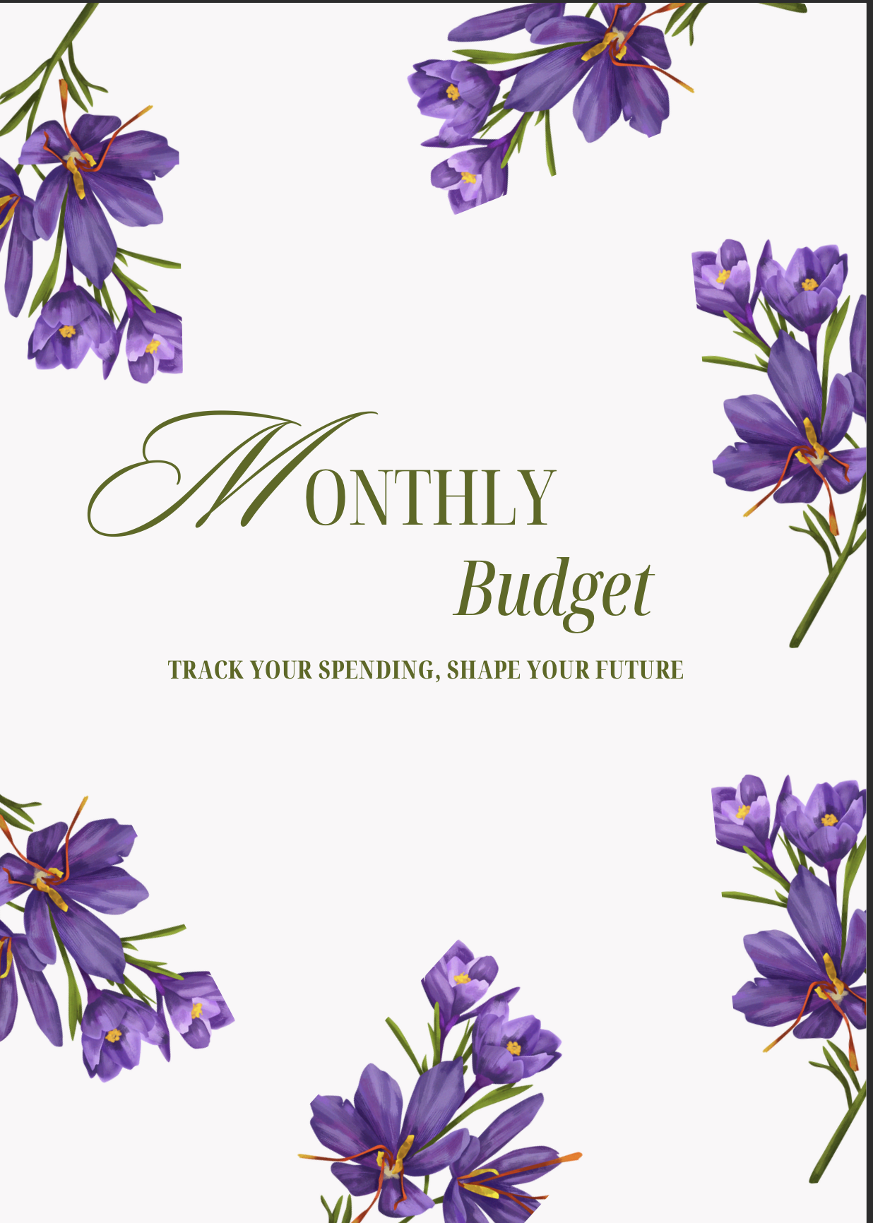 سجل متابعة المصروفات