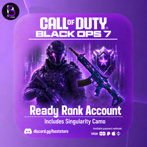 Ready Rank With Singularity Camo - Black Ops 7