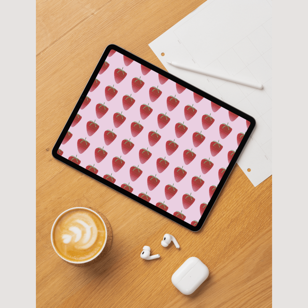 خلفية فراولة