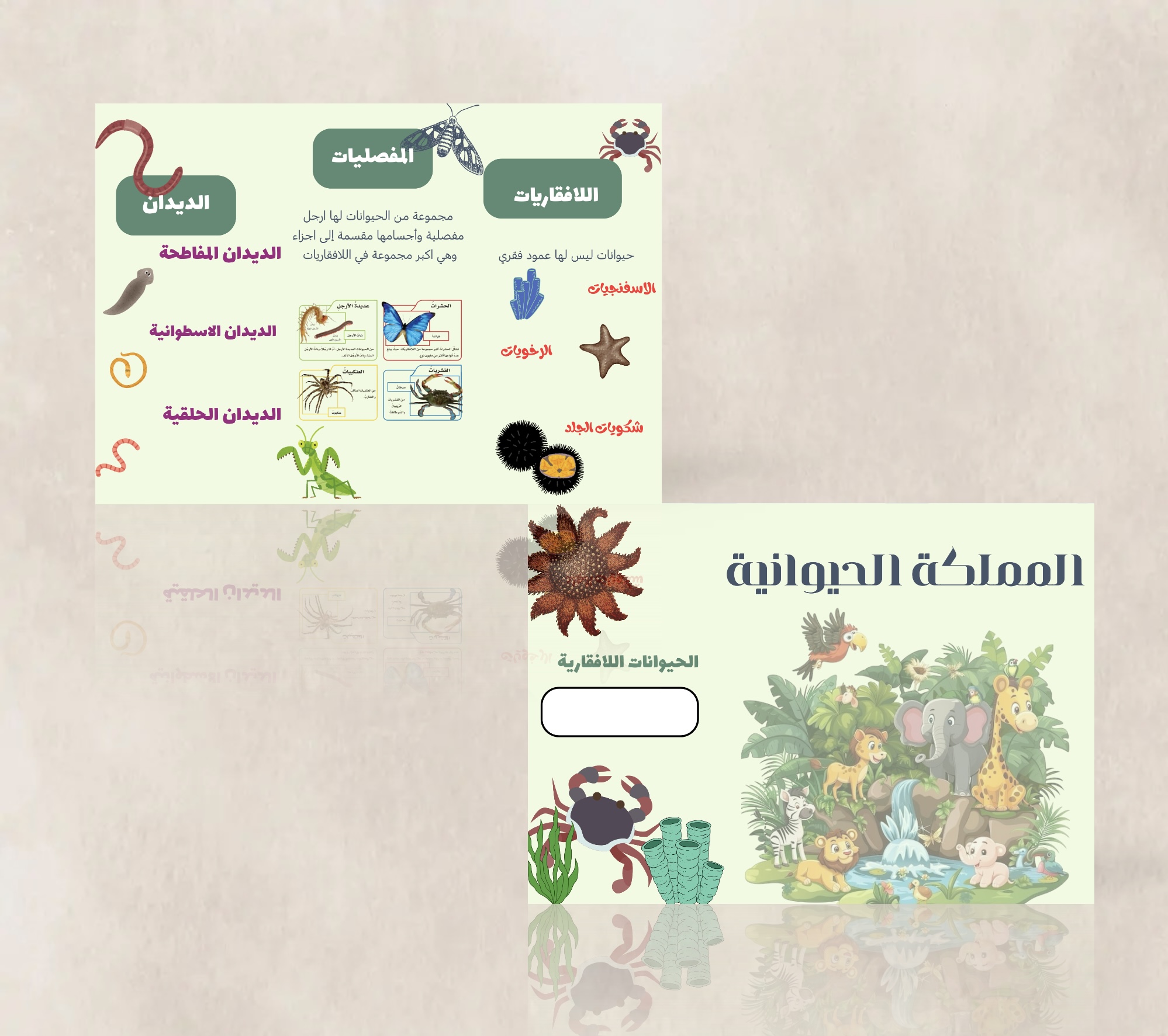 مطويات علوم الصف الرابع