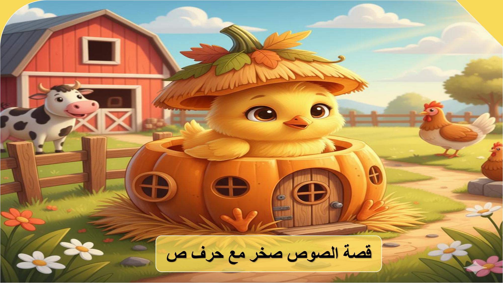 قصة الصوص صخر مع حرف الصاد