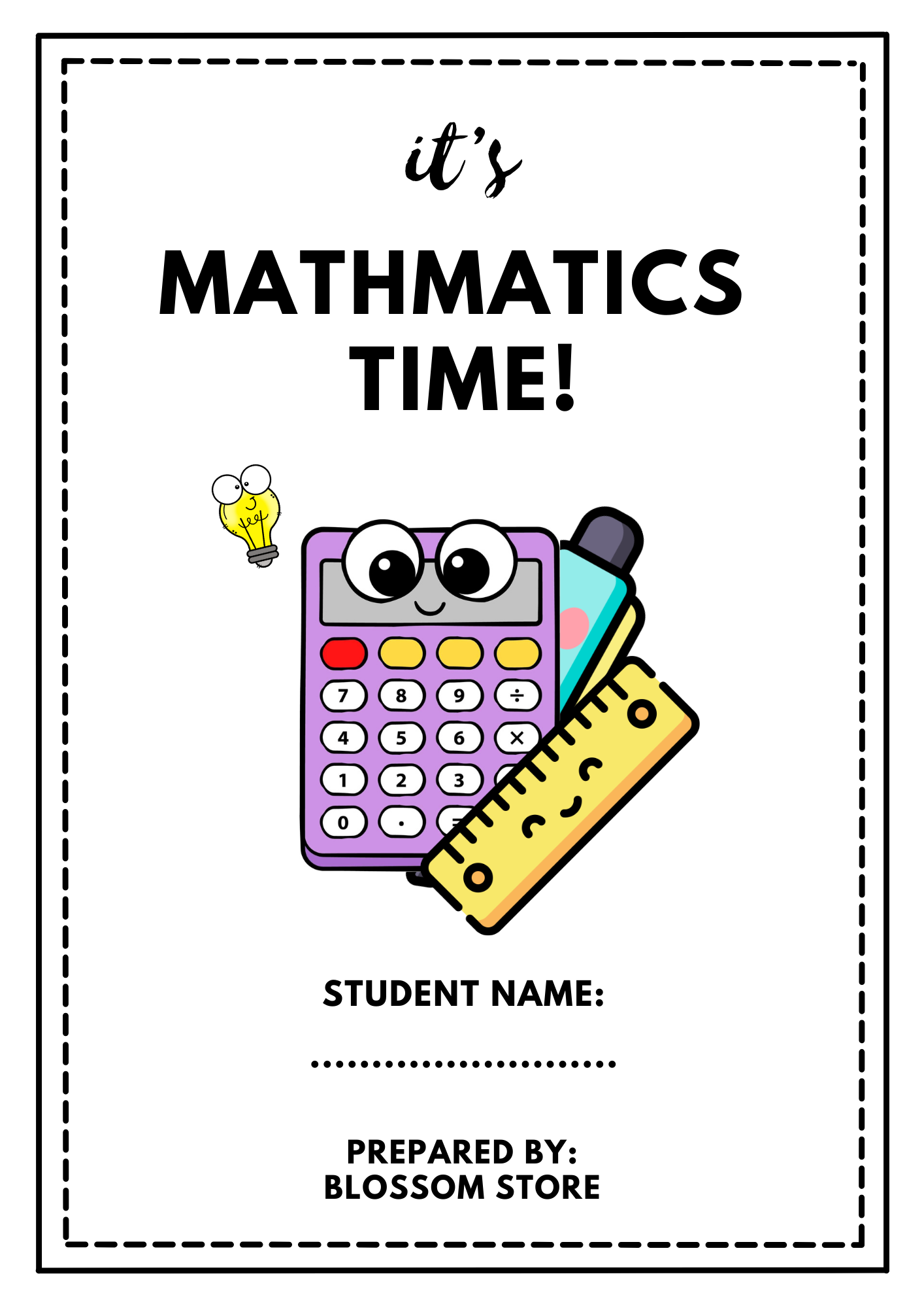 It's mathematics time