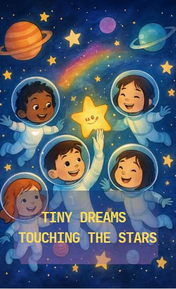 كتاب Tiny Dreams Touching the Stars للاطفال (باللغة الانجيليزية)