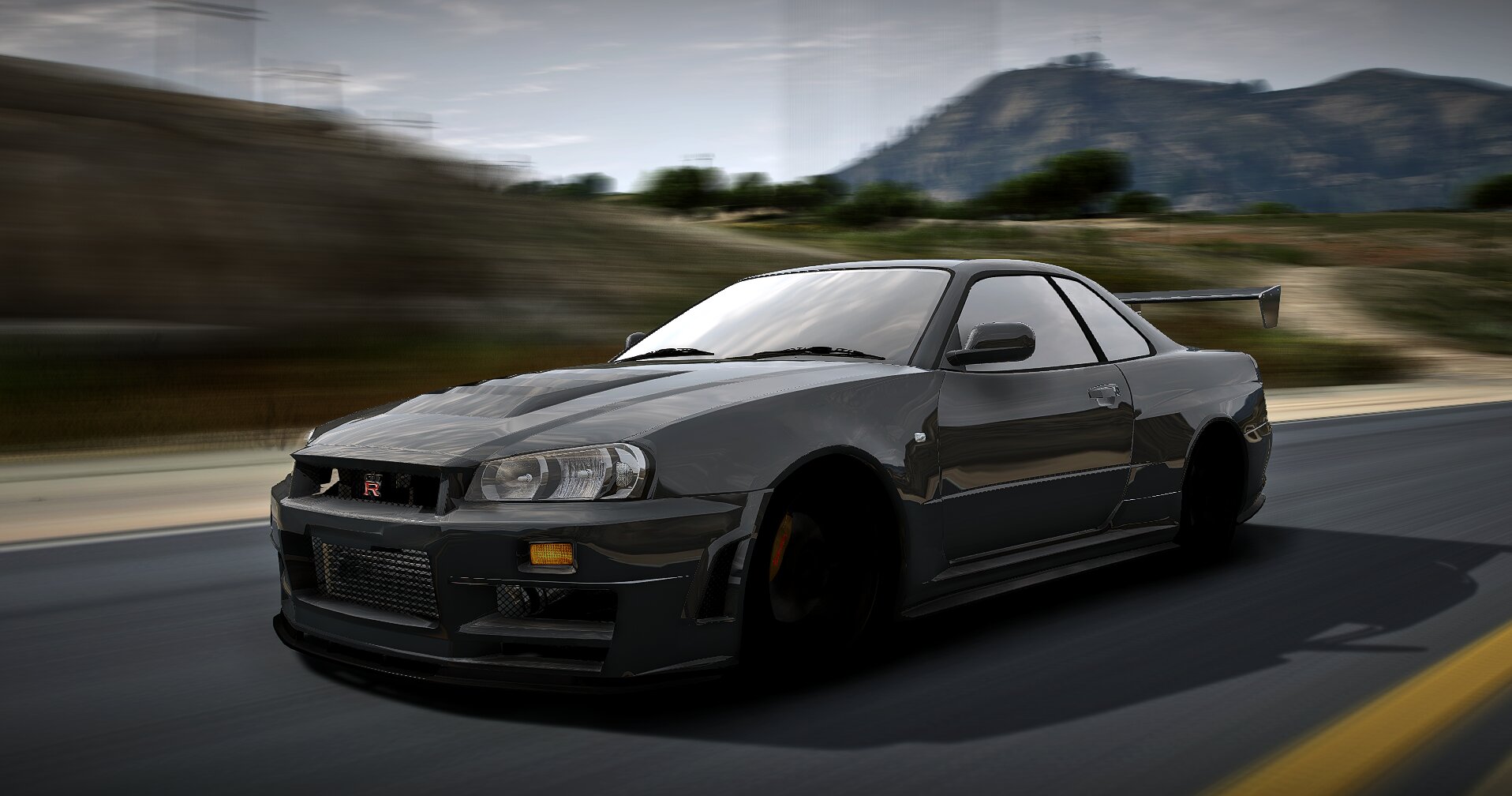 سكاي لاين R34