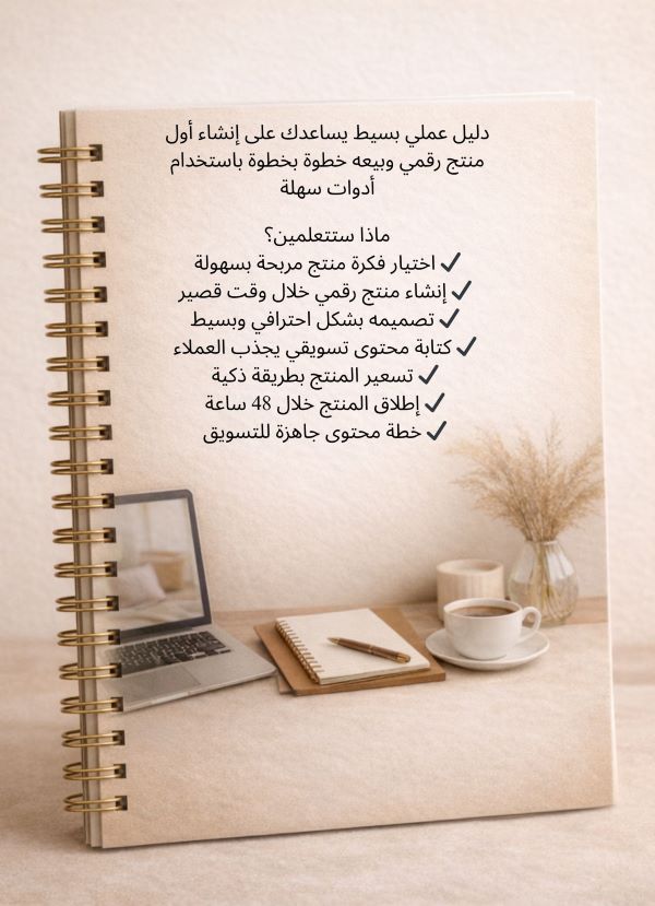 بدون خبره منتج  رقمي خلال48 ساعه