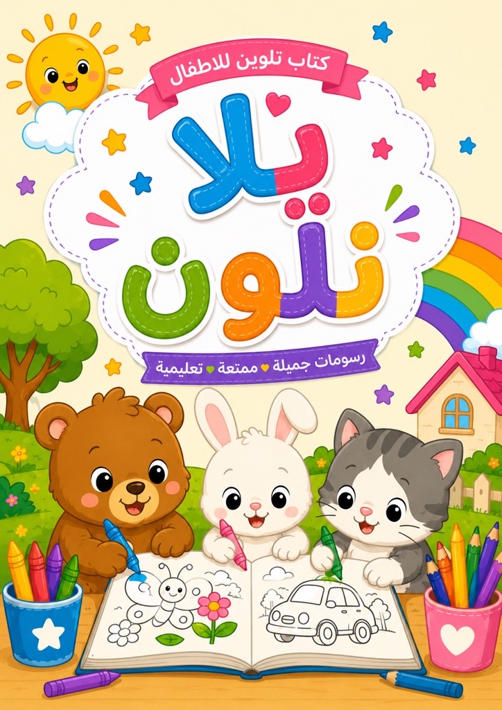 كتاب تلوين