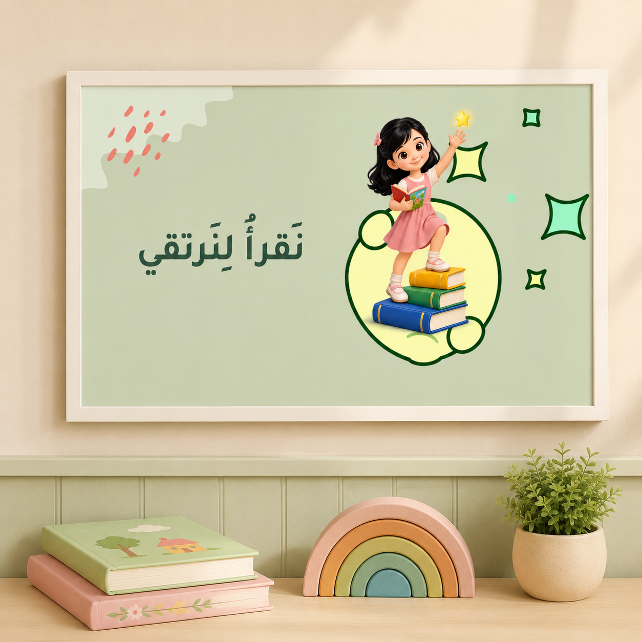 سبع لوحات قوانين القراءة وآداب التواصل