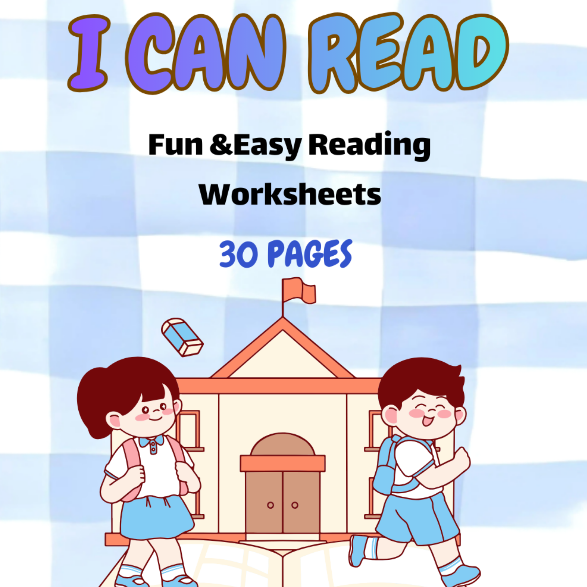 كتاب I Can Read – المستوى الأول | قراءات قصيرة مع أسئلة للأطفال