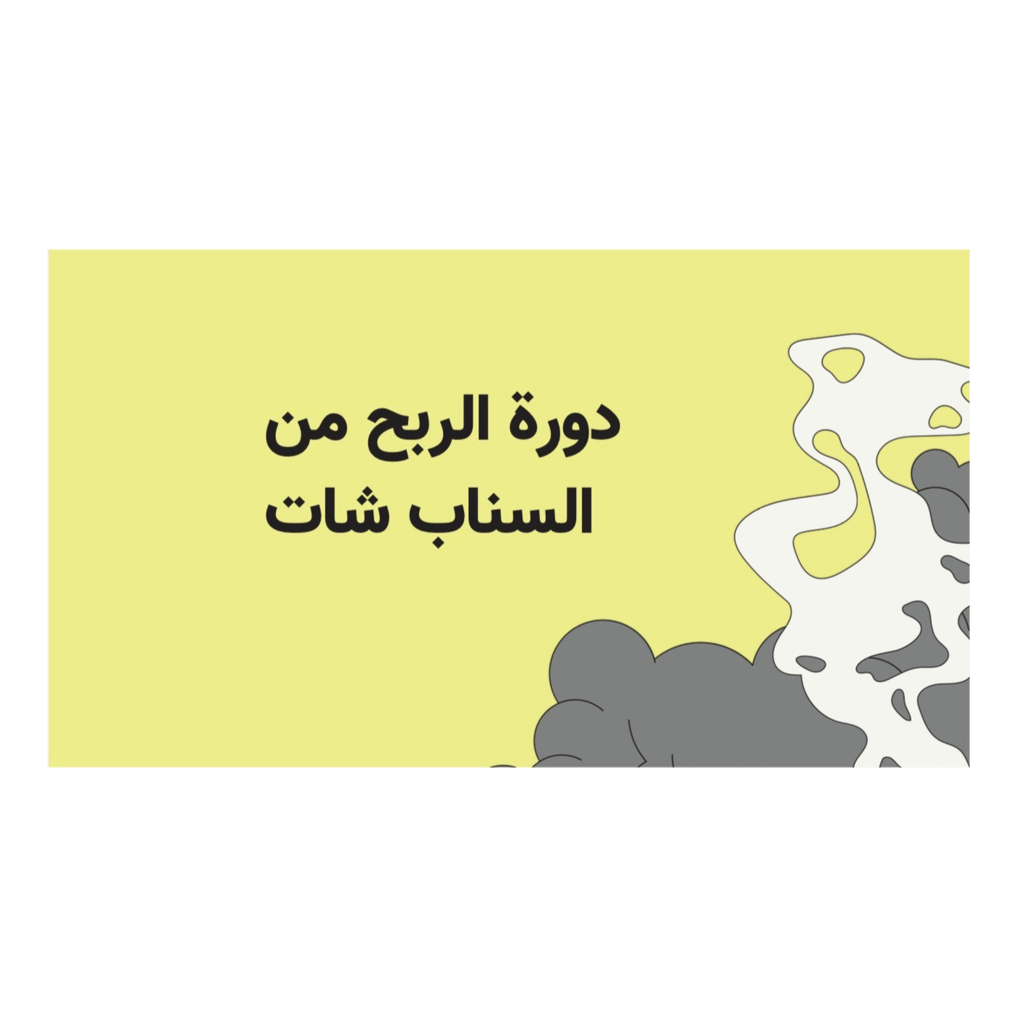 دورة الربح من السناب شات