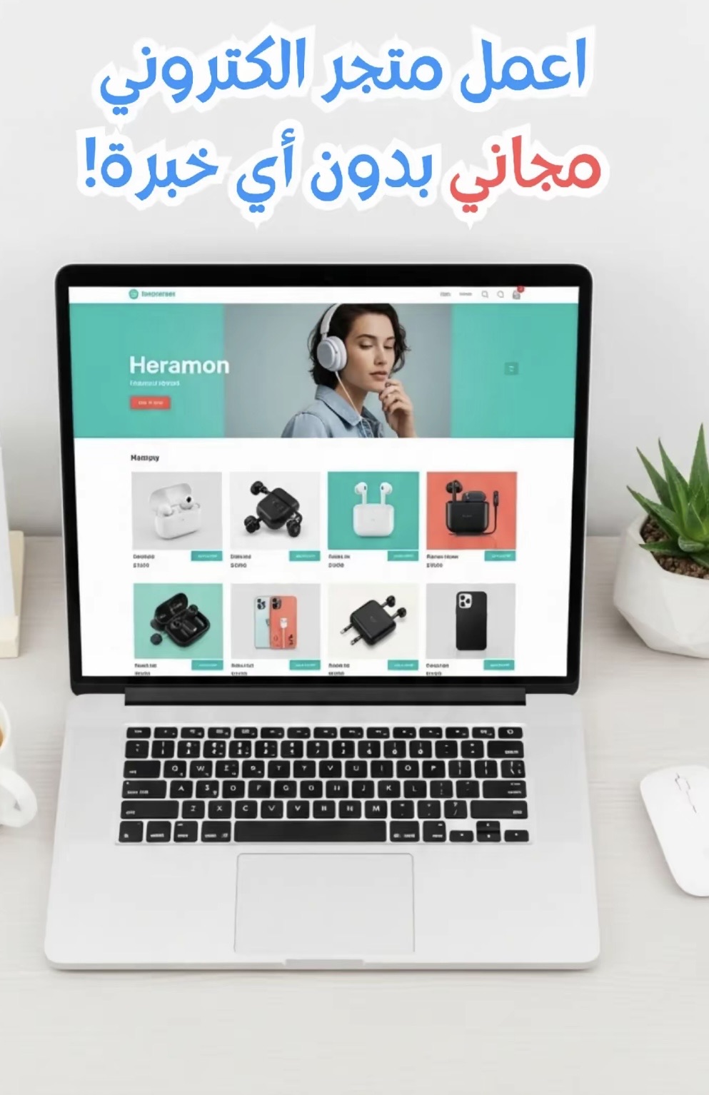 إنشاء متجر منتجات رقمية