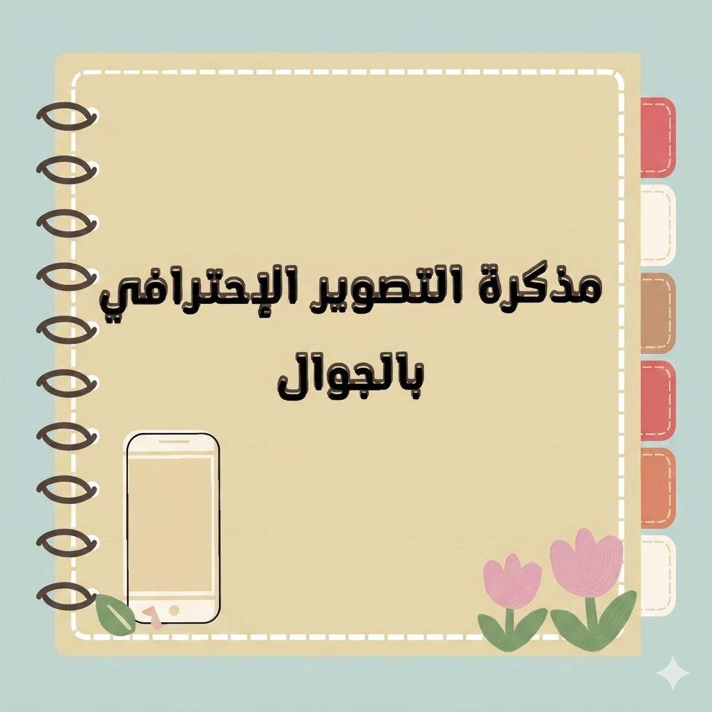 دورة التصوير الاحترافي بالجوال