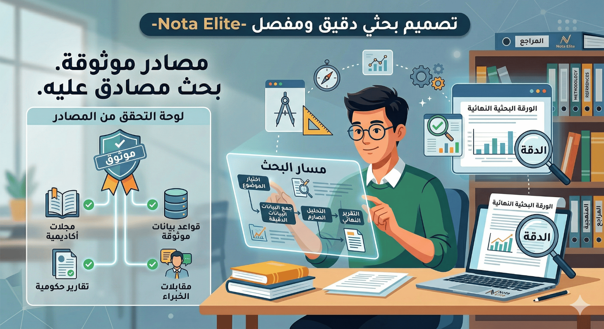 خدمة إعداد البحوث