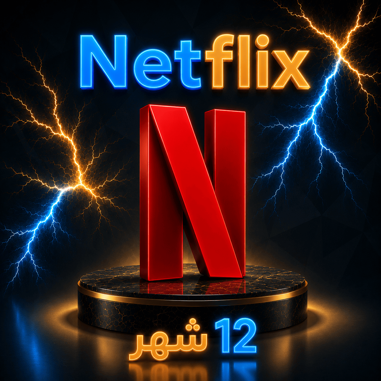 Netflix 12 شهر