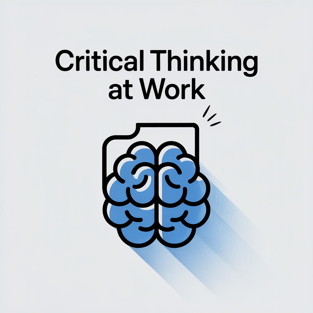 التفكير النقدي في العمل