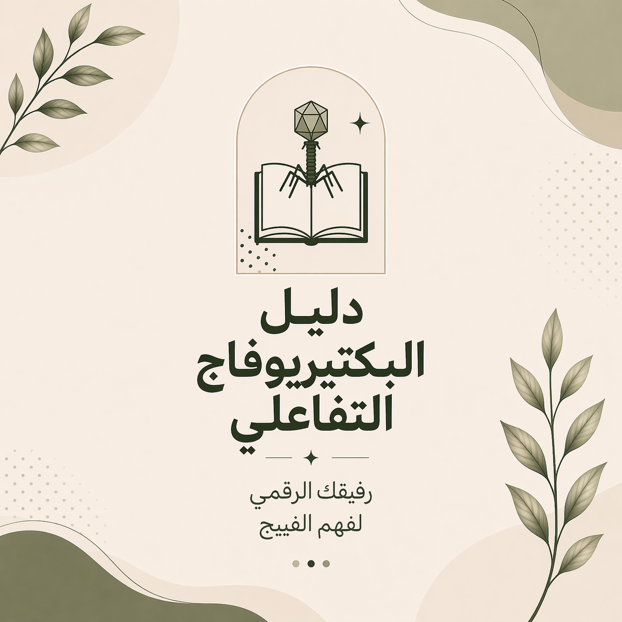 دليل البكتيريوفاج التفاعلي | من العينة إلى الجينوم (دليل رقمي)