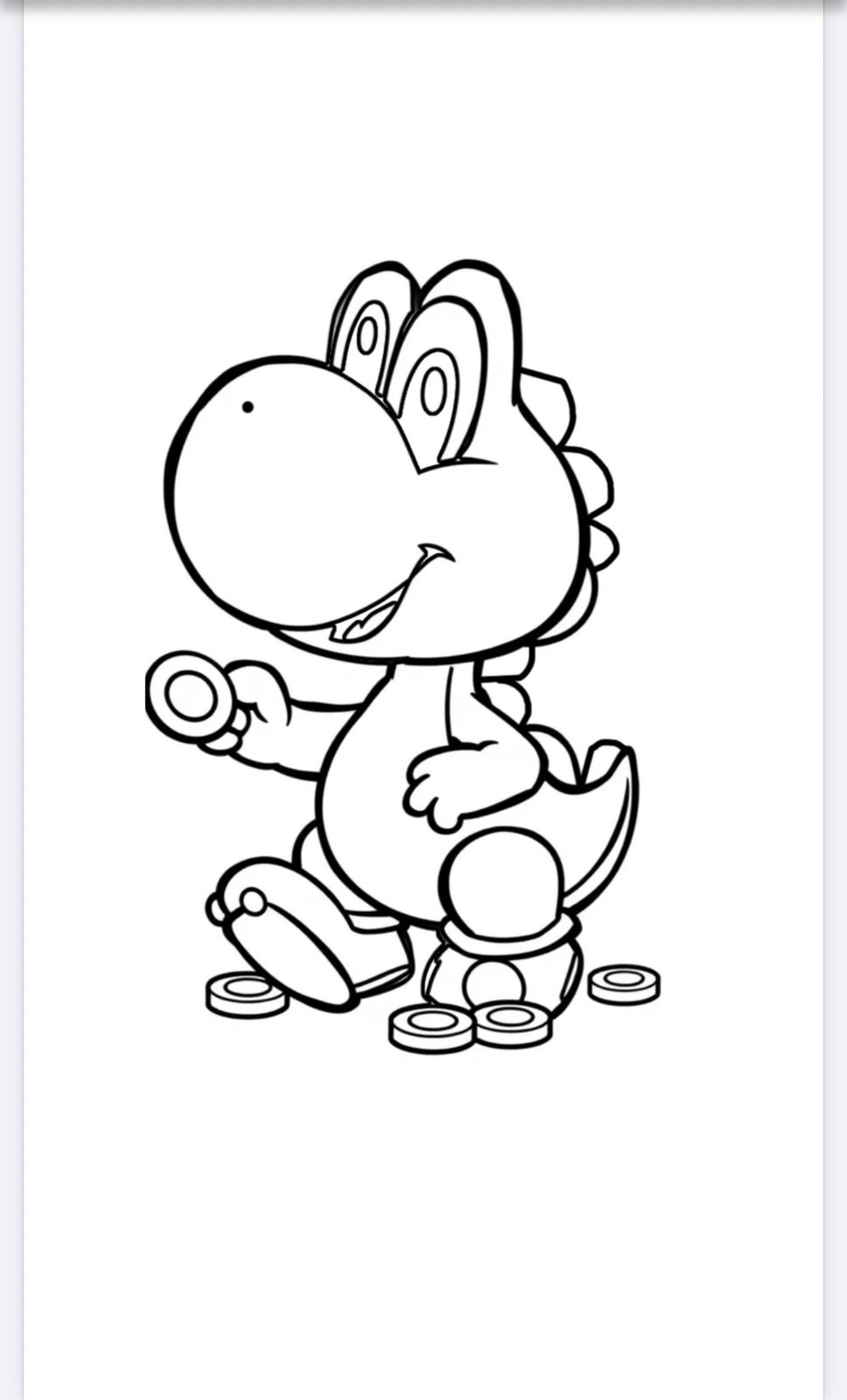 كتاب تلوين يوشي المغامر – 51 صفحة جاهزة للطباعة | Yoshi’s Adventure Coloring Book – 51 Printable Pages
