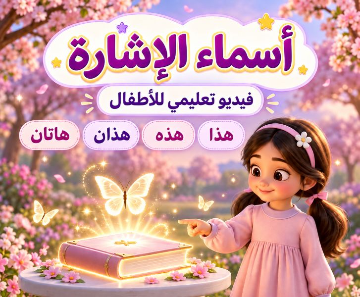أسماء الإشاره _مقطع تعليمي