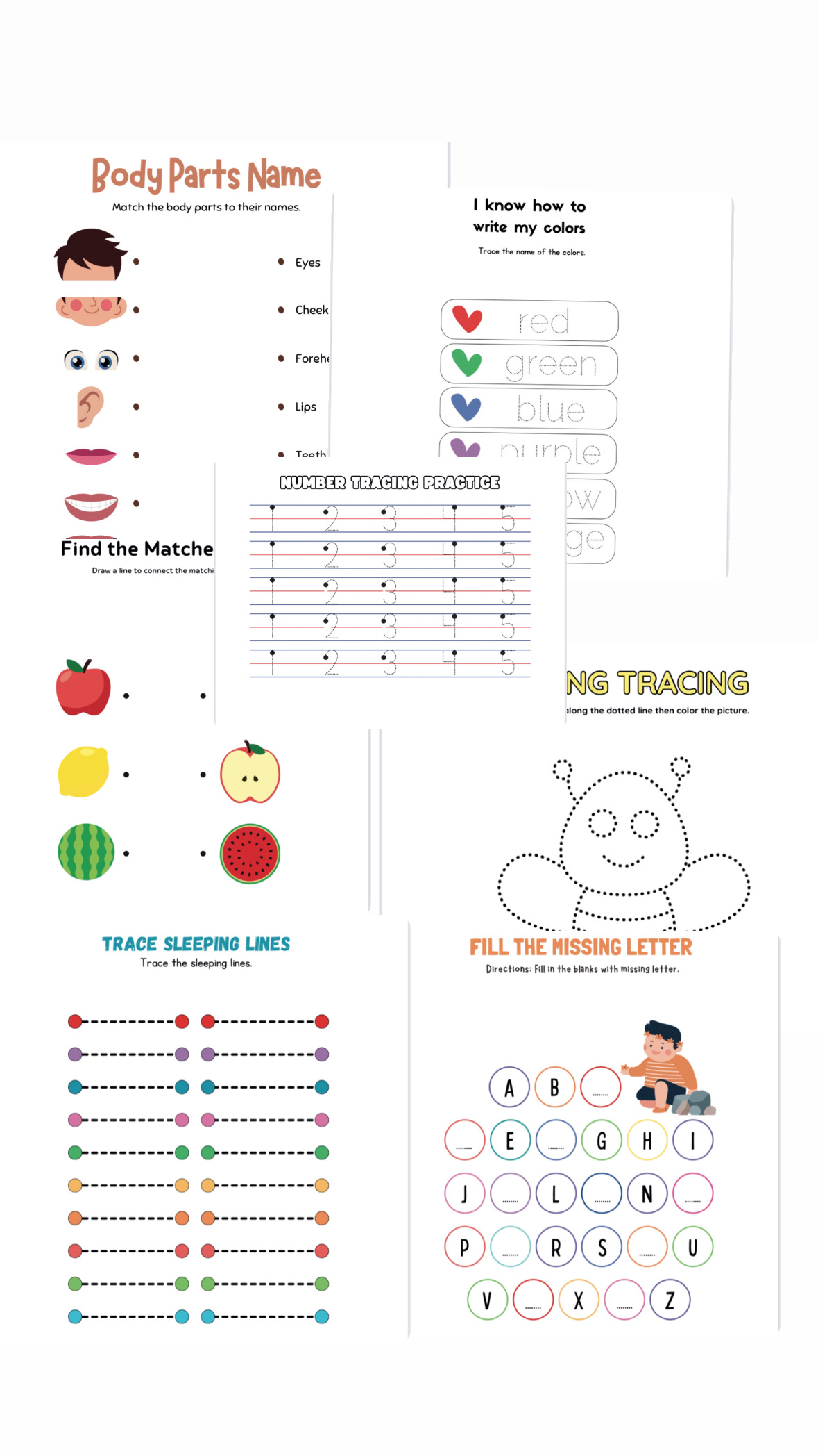 Fun Activity Book for Kids