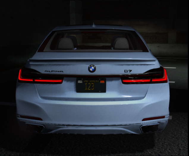 لوحة مركبه رقم ثلاثي