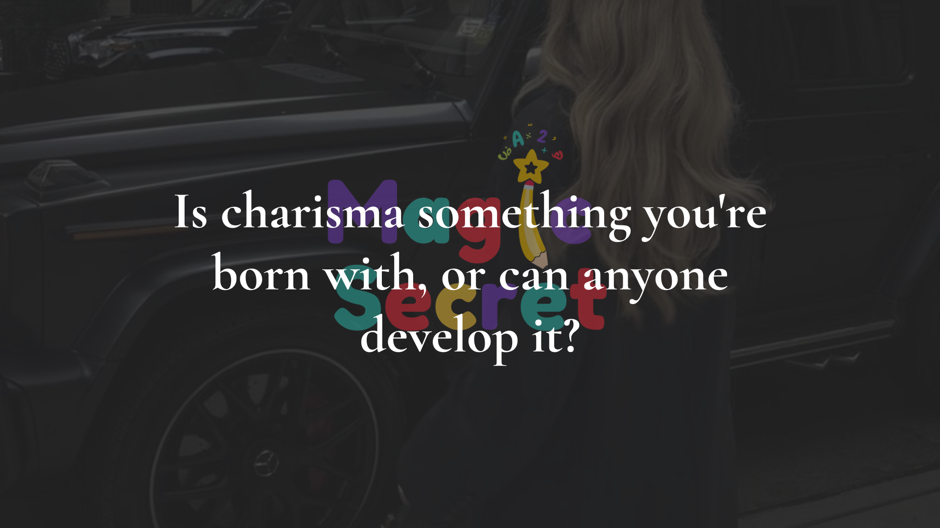 عرض باوربوينت عن الكاريزما باللغة الإنجليزية