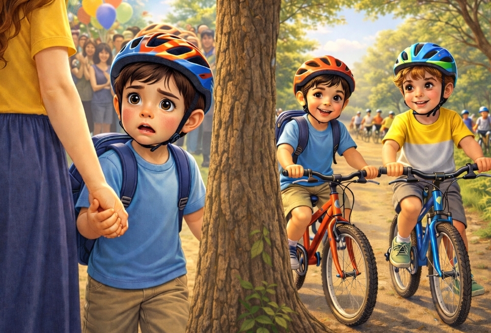 مسعود خائف – تهدئة خوف الطفل قبل النوم