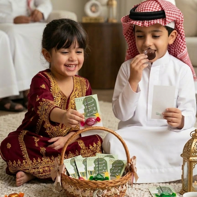 زينات وتوزيعات العيد جاهزة للطباعة